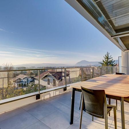 Serenity - 3 Bedroom Top Floor Apartment Parking & Lake View Terrace Annecy Exterior photo